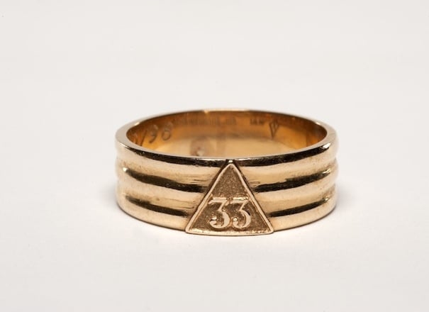 33rd Degree Freemason's Ring