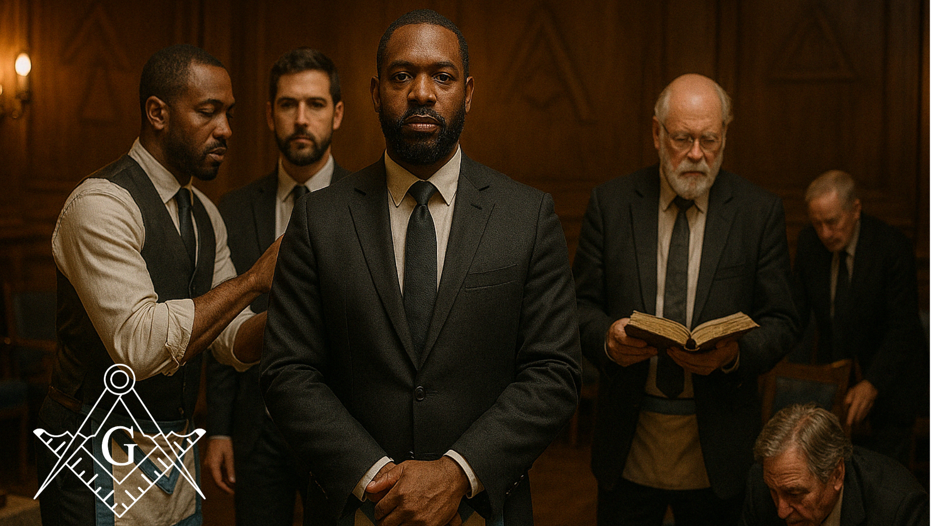 Masons in a Lodge